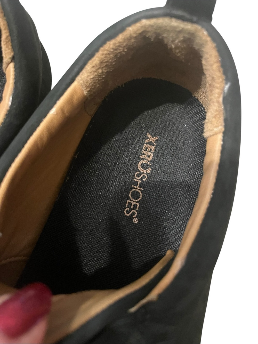 Xero Shoes Glenn Barefoot Minimalist Dress Sneakers Men's Black Leather Sz 14 - Picture 6 of 8